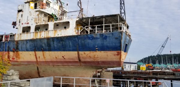 MV Sun Sea readies for demolition